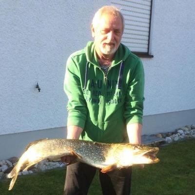  2018 / Helmut Stelzer / Waldnaab / Hecht / 107 cm / 16 Pfund